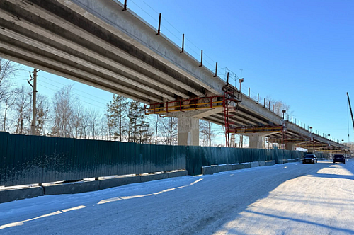 Путепровод над Транссибом в Приамурье сдадут на год раньше срока Путепровод над Транссибом в Приамурье сдадут на год раньше срока