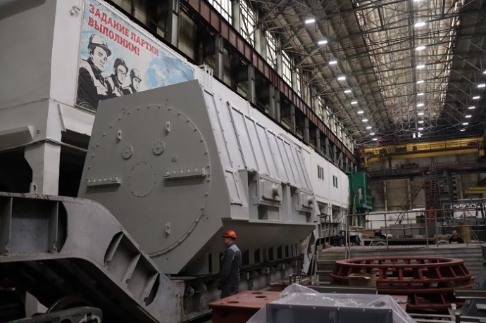 Для строящейся на Дальнем Востоке Артёмовской ТЭЦ-2 произвели два турбогенератора Для строящейся на Дальнем Востоке Артёмовской ТЭЦ-2 произвели два турбогенератора