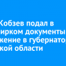 Игорь Кобзев подал в облизбирком документы на выдвижение в губернаторы Иркутской области