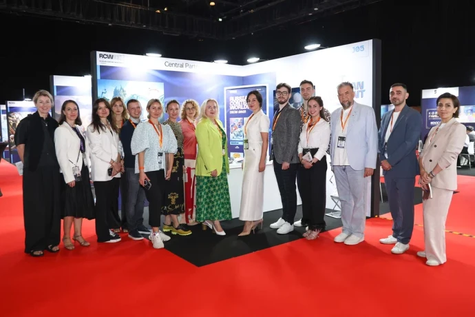 Россия представила самый масштабный стенд на международном рынке контента DICM в Дубае