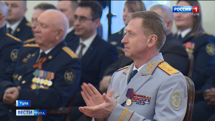 Более 220 сотрудников следственных изоляторов отмечают профессиональный праздник в Тульской области