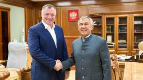 Марат Хуснуллин провёл рабочую встречу с главой Республики Татарстан Рустамом Миннихановым