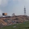 На севере Астраханской области несколько дней горит мусорный полигон
