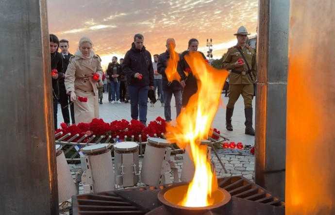 День памяти и скорби в Туле начался с ночного шествия День памяти и скорби в Туле начался с ночного шествия
