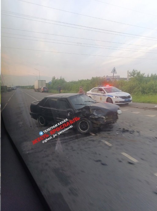 В результате ДТП в Ярославле пострадали два человека
