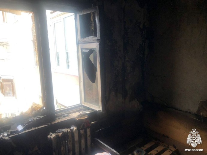 В Ярославском округе из пожара спасли мужчину