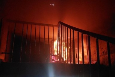 Несколько масштабных пожаров случилось в Каховке за минувшую неделю