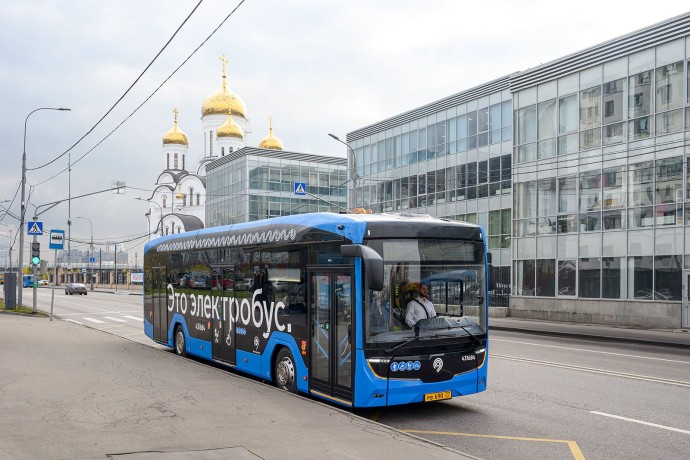 На северо-востоке Москвы заработал новый электробусный маршрут