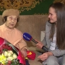Парад прошёл у дома ветерана Ларисы Борисовны Алёхиной