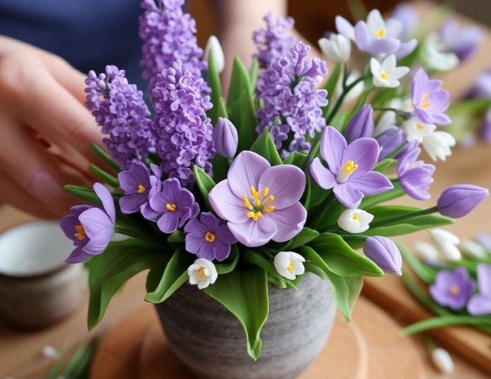 Цветочная керамика