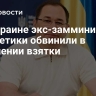 На Украине экс-замминистра энергетики обвинили в получении взятки