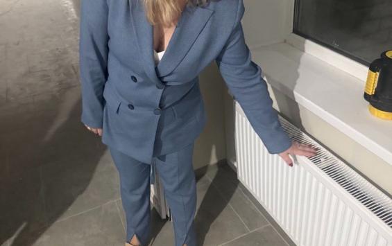 Екатерина Письменная проверила ход капитального ремонта в Дмитриевской ЦРБ