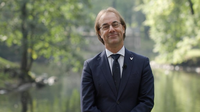 Александр Беглов поздравил с юбилеем дирижера Фабио Мастранджело