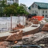 В Белгороде приступили к ремонту входной арки центрального парка