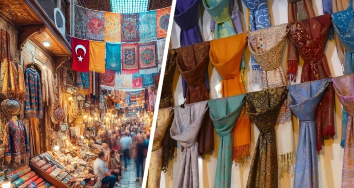 Отправляемся на шопинг в Стамбуле: охота за турецким шелком: платки, шали и палантины Отправляемся на шопинг в Стамбуле: охота за турецким шелком: платки, шали и палантины