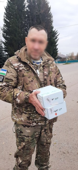 Для участника СВО из Башкирии приобрели рации
