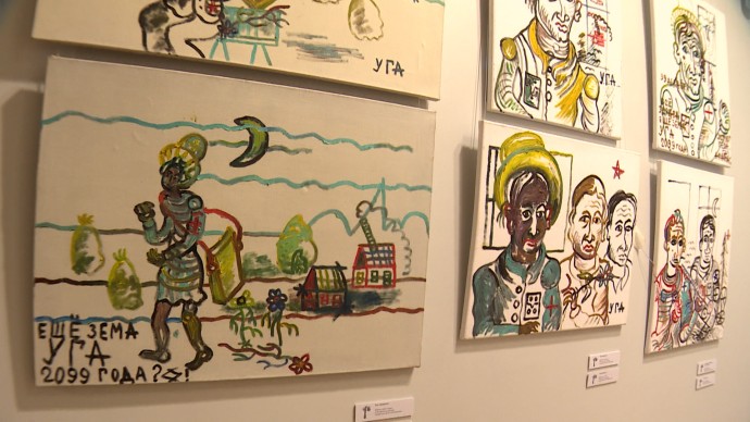 Выставка картин «Букварь жизни» Геннадия Устюгова открылась в Михайловском замке Выставка картин «Букварь жизни» Геннадия Устюгова открылась в Михайловском замке