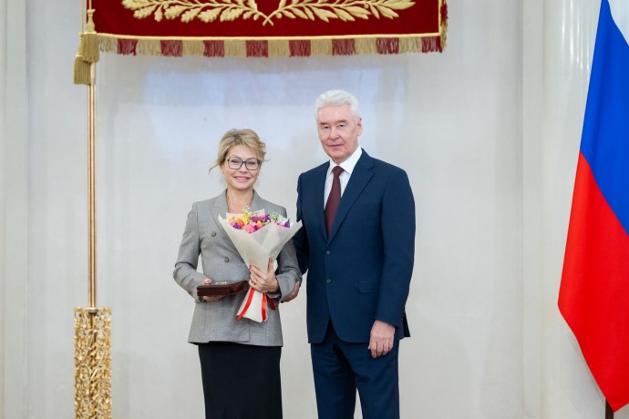 Церемония вручения наград деятелям культуры Москвы