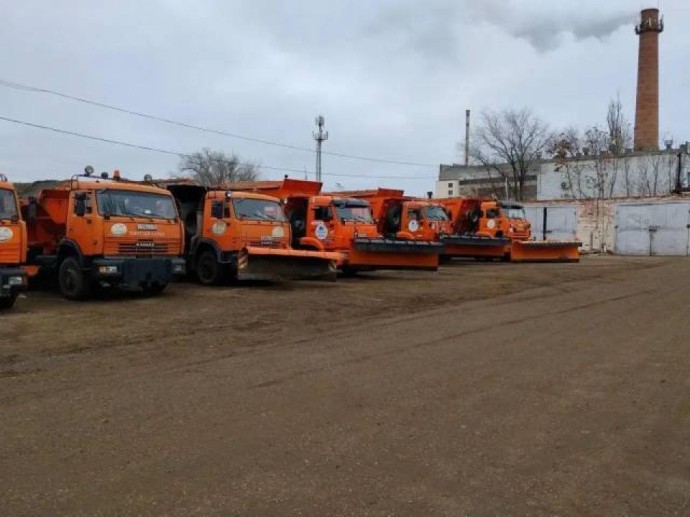 Метель наступает: коммунальная спецтехника Астрахани переведена на оперативный режим Метель наступает: коммунальная спецтехника Астрахани переведена на оперативный режим