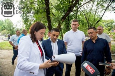 Олег Имамеев рассказал о масштабном озеленении сквера Приёмыхова