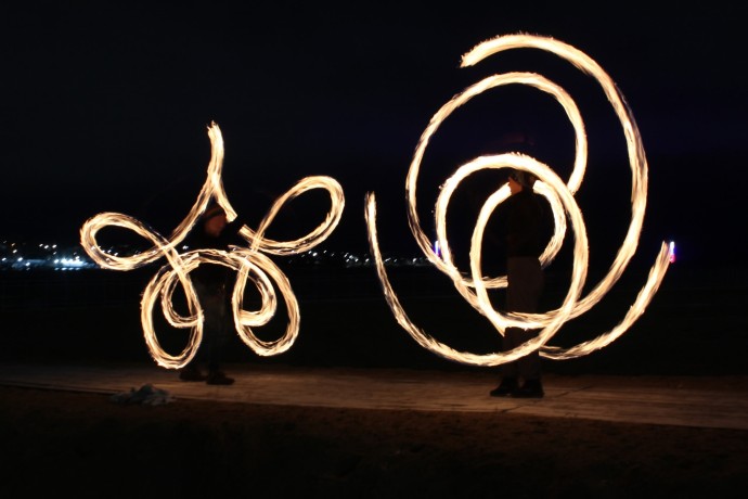 Огненное шоу под музыку пройдет на берегу Волги в Костроме