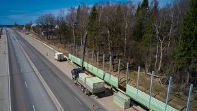 Марат Хуснуллин: Забетонировано пролётное строение транспортной развязки на пересечении дорог М-1 «Беларусь» и А-108