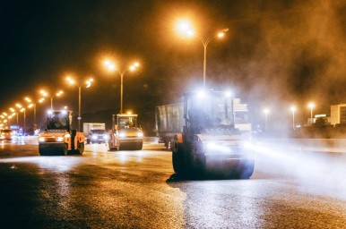 В этом году на МКАД обновили около 1 млн кв. м асфальта