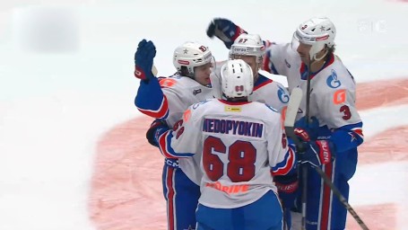 СКА всухую обыграл «Авангард» в Омске