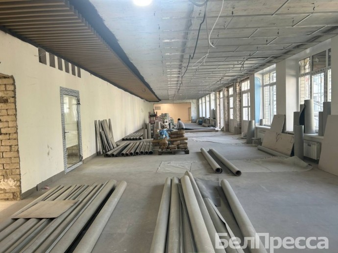В Белгороде капремонт лицея № 32 намерены завершить к 1 августа
