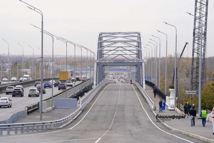 В Уфе продлили ремонт на арочном мосту В Уфе продлили ремонт на арочном мосту