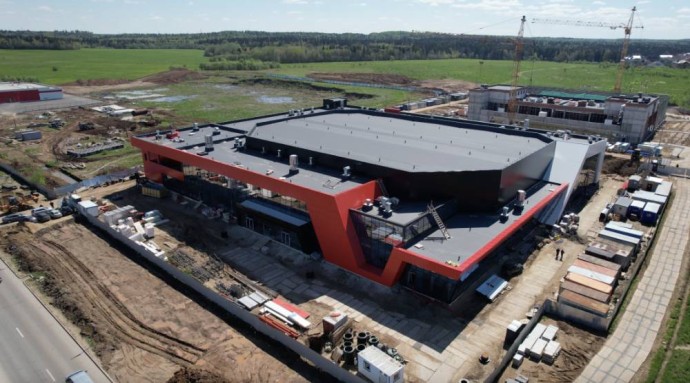 Ледовую арену в микрорайоне Ива планируют открыть в 2026 году Ледовую арену в микрорайоне Ива планируют открыть в 2026 году