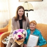 Участница трудового фронта из Южно-Сахалинска отметила 97-летие