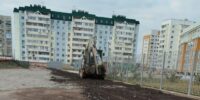Дорога к психиатрической больнице в Астрахани превратилась в полосу препятствий