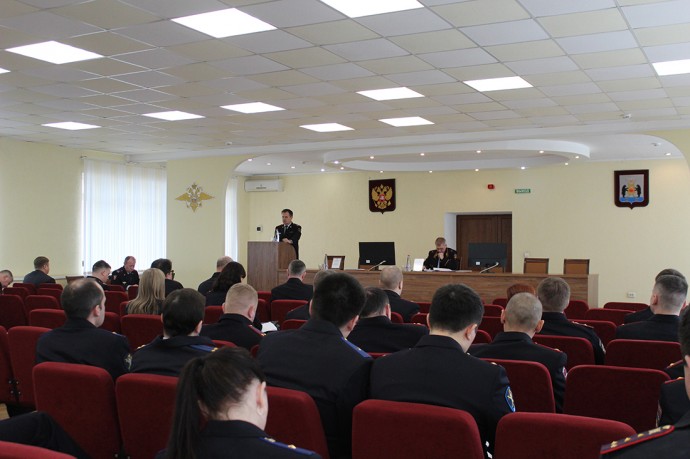 В Великом Новгороде полиция подвела итоги работы в начале 2025 года