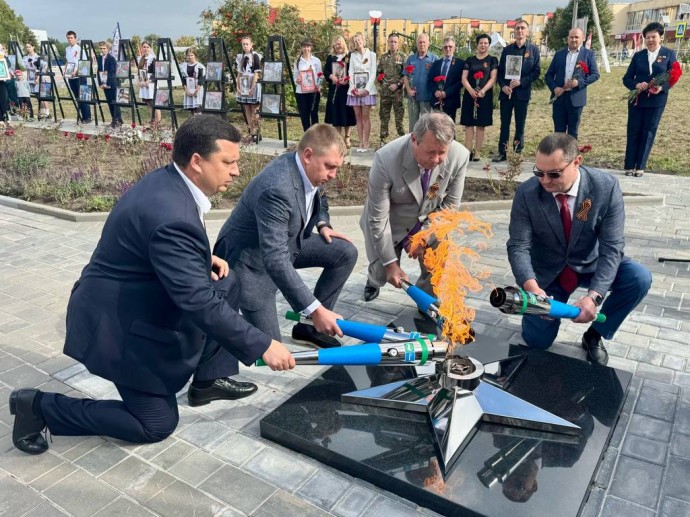 В Корочанском районе Белгородской области газифицировали три Вечных огня В Корочанском районе Белгородской области газифицировали три Вечных огня