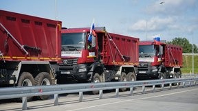 Марат Хуснуллин открыл новую развязку на трассе М-11 «Нева»