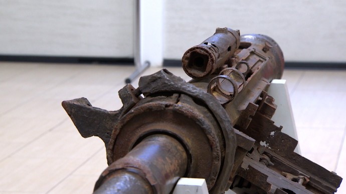 Центральный Военно-морской музей получил пушку самолета Ил-2, поднятую из Финского залива Центральный Военно-морской музей получил пушку самолета Ил-2, поднятую из Финского залива