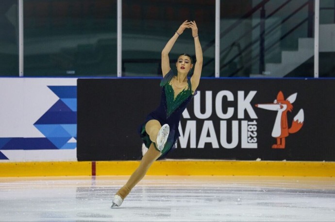 Марина Пулина взяла золото на 2-м этапе Кубка Санкт-Петербурга по фигурному катанию Марина Пулина взяла золото на 2-м этапе Кубка Санкт-Петербурга по фигурному катанию