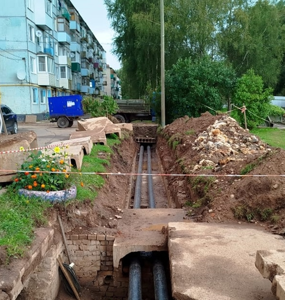 В Старорусском округе подготовили к отопительному сезону более 30 км теплосетей