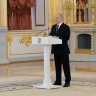 Путин примет верительные грамоты у 34 иностранных послов