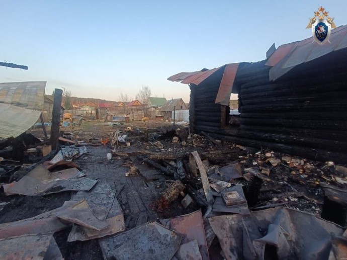 В Челябинской области при пожаре погибли дети участника СВО