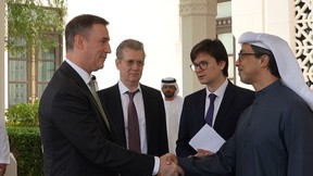 Дмитрий Патрушев и Вице-президент ОАЭ Мансур бен Заид Аль Нахайян обсудили сотрудничество двух стран в рамках зерновой биржи БРИКС Дмитрий Патрушев и Вице-президент ОАЭ Мансур бен Заид Аль Нахайян обсудили сотрудничество двух стран в рамках зерновой биржи БРИКС
