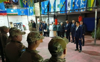 31-й отряд добровольцев «Боотур» из Якутии направился в зону СВО
