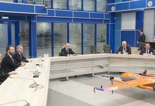 Церемония запуска отгрузки угля из терминала «Лавна»