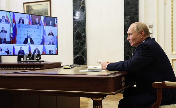 Встреча с избранными главами регионов