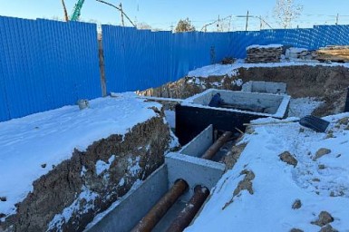 В Белогорске завершается первый этап строительства теплосетей в микрорайоне «Южный»