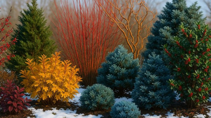 Хвойные могут погибнуть зимой не от мороза, а от солнца и пересыхания — садоводам напомнили о главной ошибке осени