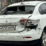 Во дворе дома в Южно-Сахалинске "оттаяла" машина