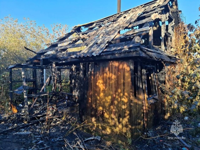 В Башкирии мужчина обгорел в бане