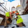 В храме Христа Спасителя отремонтируют купола четырех звонниц